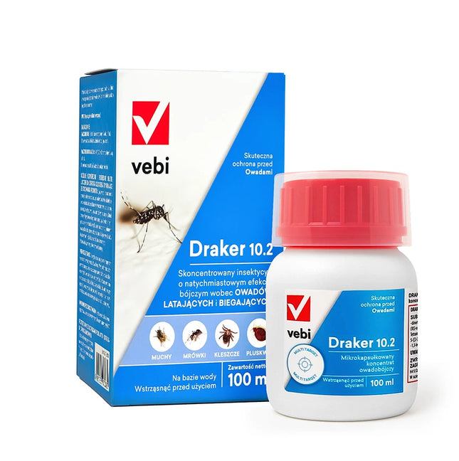 Draker 10.2 Powerful Long-Lasting Insecticide Spray 100ml